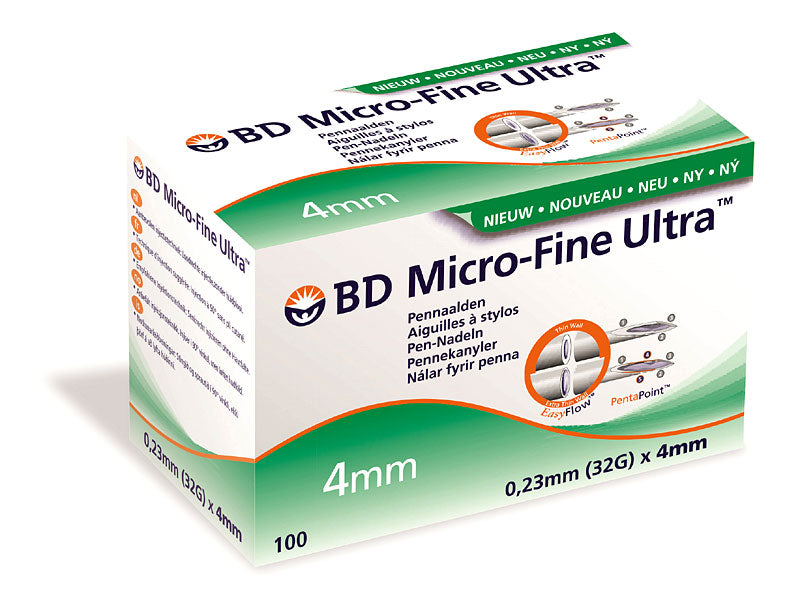 Insuline pen-naalden